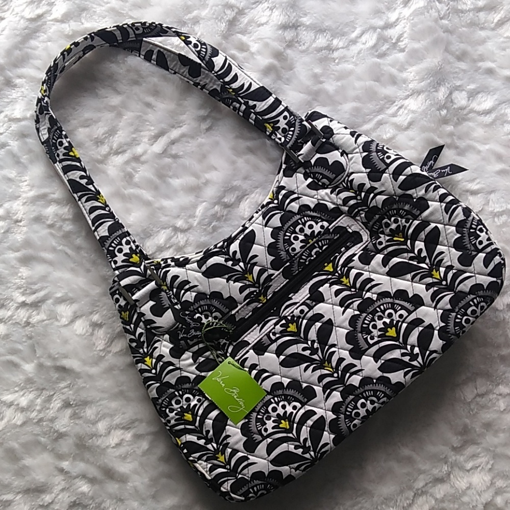 Vera Bradley Emily Satchel Fanfare NWT